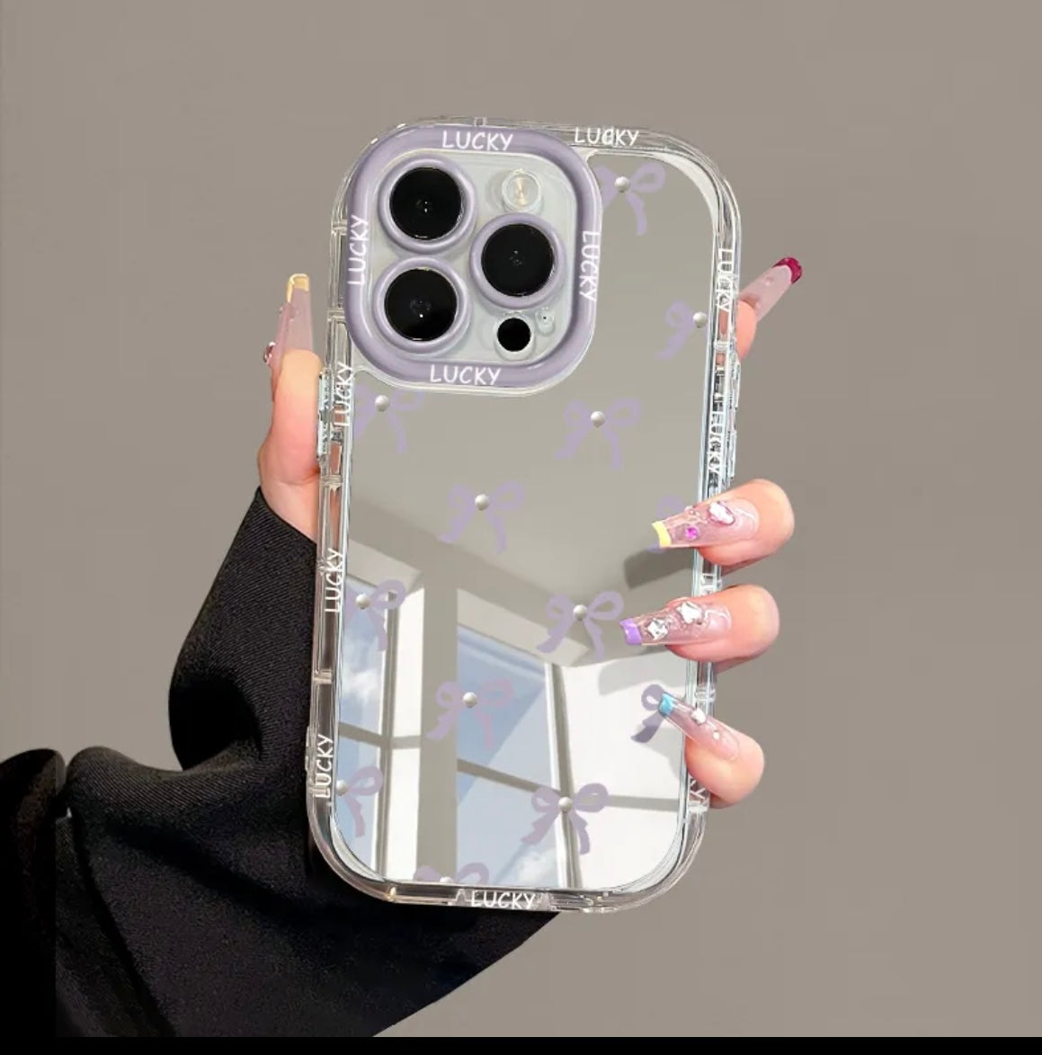 Chic Reflect: Trendy Mirror Phone Case | Compatible with iPhone
