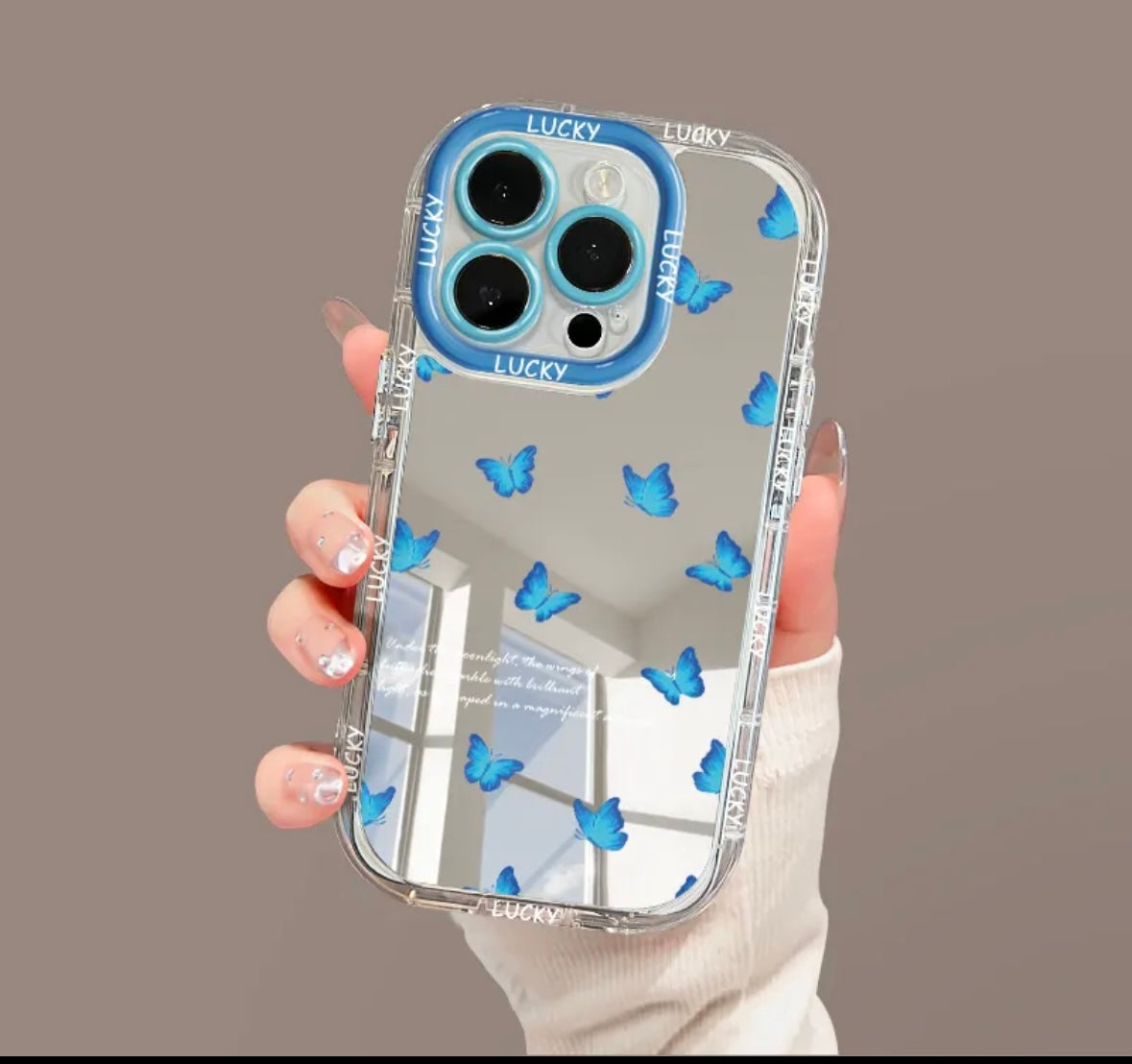 Chic Reflect: Trendy Mirror Phone Case | Compatible with iPhone