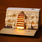 Dunhuang Research Institute's Dunhuang Nine-story Pagoda 3D Paper-cut Note Book Decoration