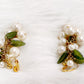 Vintage Cluster Dangle Earrings [with Exclusive NFT]