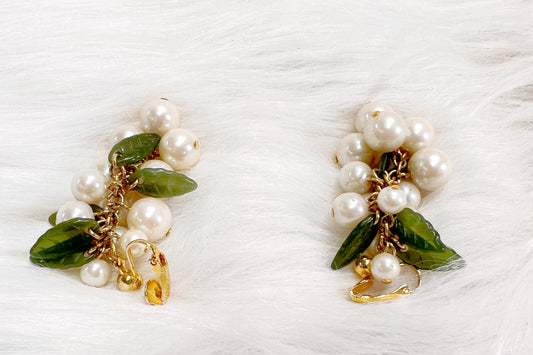 Vintage Cluster Dangle Earrings [with Exclusive NFT]